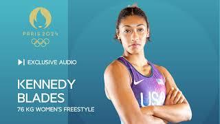 Kennedy Blades After Semifinal Win | 2024 Olympic Games | Mixed Zone Audio