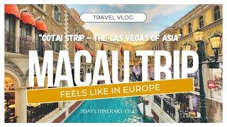 MACAU VLOG | How to go to Macao from Hong Kong | Rekomendasi Hotel, Itinerary, Budget & Tips.Ep4