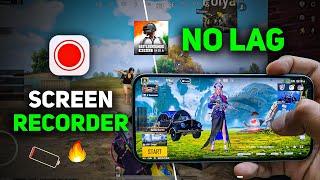 best no lag screen recorder for pubg & bgmi | best screen recorder for android for gaming | 