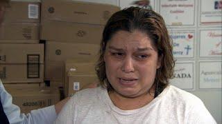 Mother separated from children at the border says she "never imagined" it would happen