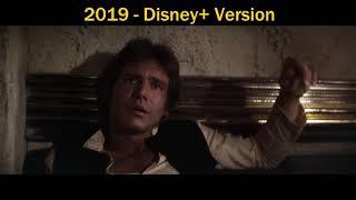 Han/Greedo Scene New 2019 Disney+ Change Comparison (Maclunkey)