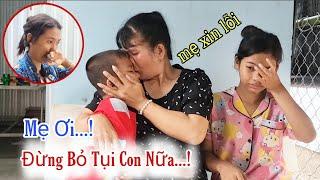 Bất Ngờ MẸ Xuất Hiện XIN LỖI Các Con Vì Gần 4 Năm Vứt Bỏ 3 Chị Em Sống Chuồng Gà