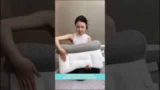 Sleep Enhancing Cervical Support Comfort Goose Down Pillow