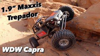 1.9 Maxxis Trepador First Drive! WDW Winch Capra