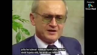 ex KGB:n agentti Yuri Bezmenov kertoo miten länsimaat demoralisoidaan 25 vuodessa