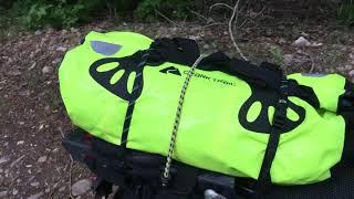 Video 12: Luggage set, all set! Lightweight, light budget dual sport camping