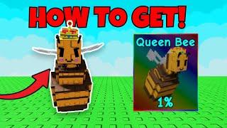 HOW TO GET QUEEN BEE PET SHOWCASE in GROW A GARDEN! | Roblox