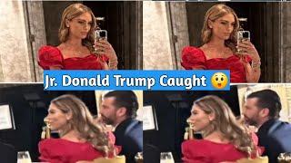 Donald Trump Jr. celebrates Christmas at Mar-a-Lago with new girlfriend Bettina Anderson and family.