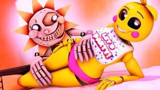 Toy Chica wants to have some fun... (FNaF Security Breach animation)