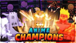Making My STRONGEST GODLY Ω3 "7DS" Units in Anime Champions Simulator