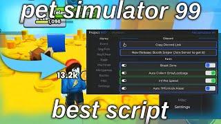 Pet Simulator 99 Script  | Project WD Hub | Fast Auto Farm, Hatch Egg | Roblox Pc Mobile Executor