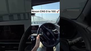 Nexon CNG Speed Test  #shorts #youtubeshorts #viralvideo #trending #tata #nexon #cng #suv #car