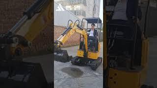 1-3 Ton Mini Construction Machinery Backhoe Loader Excavator Digger