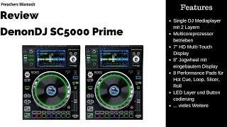 DenonDJ SC5000 Prime Review [Test Deutsch 2018 HD] DJ Player Controller