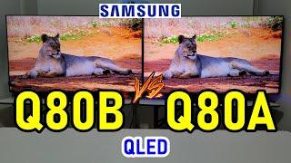 Samsung Q80B vs Q80A: QLED 4K Smart TVs with HDMI 2.1 Ports / Which is Better?