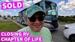 Sold our RV! (Tiffin Motorhome)  RV Lots near The Villages Florida 