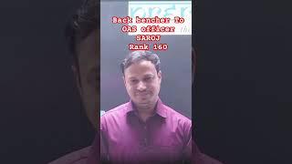 Back Bencher to OAS officer - Oas 2022- Kalingais - Rank 160 in OCS 2022. #upsc #opsc