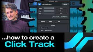 How to Create and Render a Click Track in Studio One | PreSonus