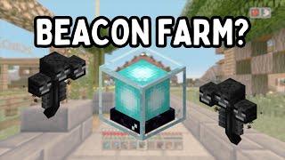 Beacon Farm (kind of) - Minecraft Xbox 360 [Let's Play Ep 70]