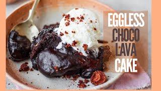 Eggless Chocolate Lava Cake Recipe | how to make eggless molten lava cake | Dominoes choco lava cake