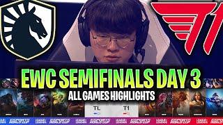 T1 vs TL ALL GAMES HIGHLIGHTS EWC 2024 Day 3 - SKT T1 vs TEAM LIQUID EWC 2024 Semifinals Day 3