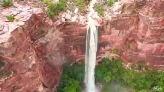 Watch the Secret Waterfall of Saudi Arabia - شلالات الحبلة السعودية