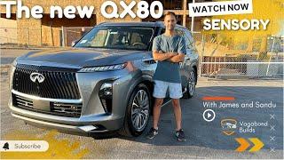 The all-new 2025 INFINITI QX80 SENSORY 4WD