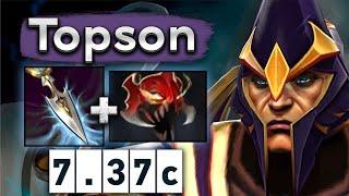 Топсон на мид Сайленсере - Topson Silencer 7.37 DOTA 2