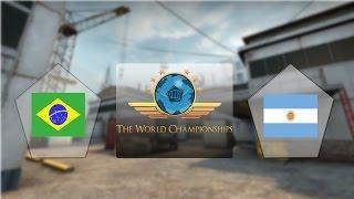 E-Frag TWC - Brasil vs. Argentina (Mapa 1 - Cache) - FINAL - Qualificatório Sul-Americano