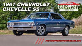 1967 Chevelle SS Blue Black HT 155453