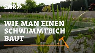 How to build a swimming pond | SWR Craftsmanship