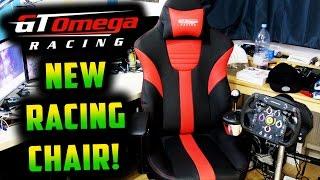 MY NEW F1 RACING GAMING CHAIR!!! - GT Omega Master XL Review