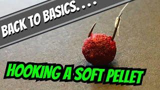 Match Fishing Basics - How To Hook A Soft Pellet - Hooking An Expander Correctly