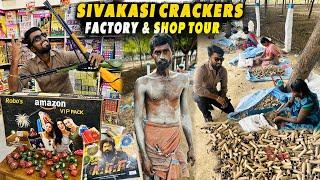 SIVAKASI பட்டாசு GIFT BOX !! Massive 500 Shot Making FACTORY TOUR 2024 !!