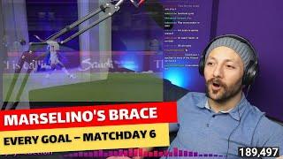 Streaming | Marselino's brace  a 40-metre beauty | Every Goal – Matchday 6 | AFC Road to 26 reaction