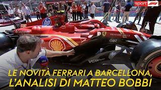 F1, le novità portate da Ferrari al GP di Spagna spiegate da Matteo Bobbi