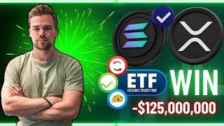 Erster Solana ETF GENEHMIGT! | Ripple vs SEC ist durch! Anstiege bei $SOL & $XRP?