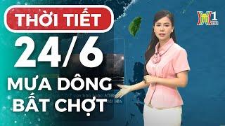 Dự báo thời tiết Hà Nội hôm nay ngày mai 24/6 | Thời tiết Hà Nội mới nhất | Thời tiết 3 ngày tới