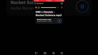 DBE x Clavish - Rocket Science (UNRELEASED) New #Exclusive