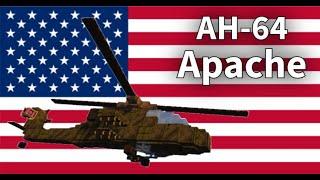 Working APACHE GUNSHIP in Minecraft (create: clockwork)