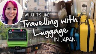  Tips for Travelling with Luggage in Japan  (on the Train in Tokyo & Shinkansen / Bullet Train)