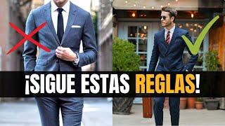 5 REGLAS al usar TRAJE  que cualquier HOMBRE debe conocer