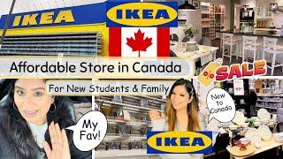 IKEA Canada Shop With Me - Home Kitchen Pantry Storage and Organization Ideas Daily Canada Vlogs