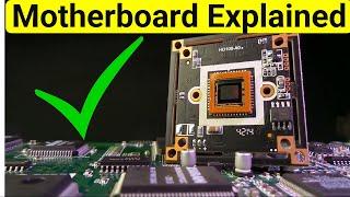 Computer motherboard parts and components explained