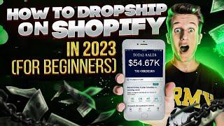 How To Dropship on Shopify 2024 (FOR BEGINNERS)