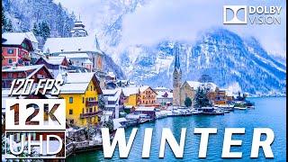 WONDERFUL WINTER - 12K Scenic Relaxation Film With Inspiring Cinematic Music - 12K (120fps) Video