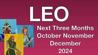 ️ Leo Next Three Months October November December Embrace the change it brings healing