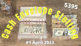 Cash Envelope Stuffing #1 APRIL 2023 // Low Income Weekly Budget