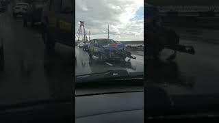 Авария на Октябрьском мосту в Череповце