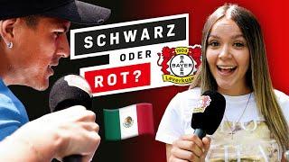 Piero Hincapie & Marifer von Cracks in "Schwarz oder Rot?!" ️ | "Mexiko oder Ecuador?" 